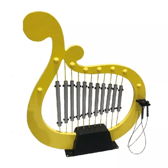 Børn musikalsk percssion instrument harpe