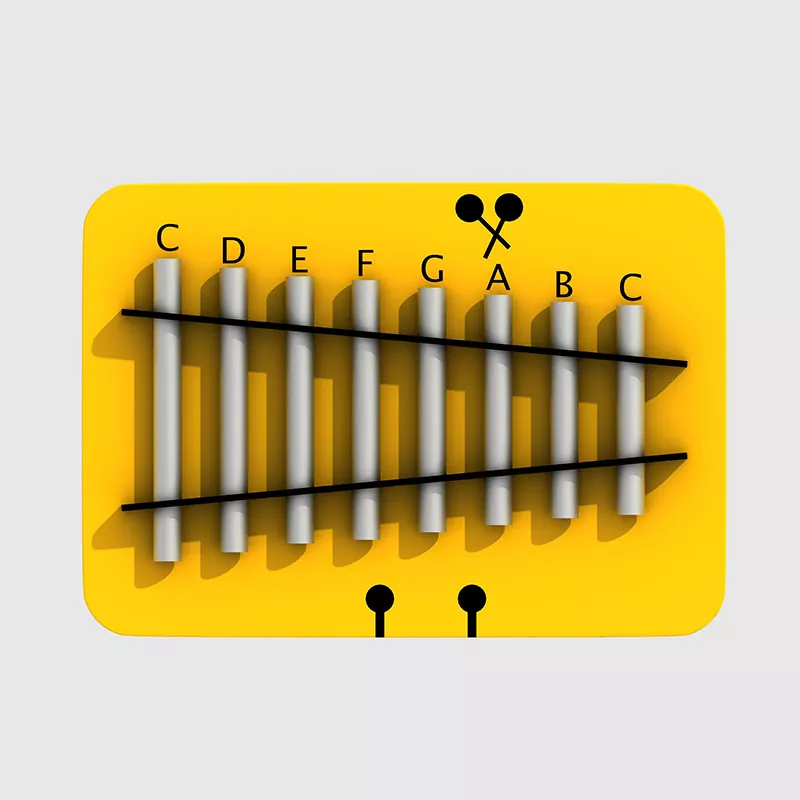 Pagoda Bells børn, børnehave Kommercielle legeplads musikinstrumenter