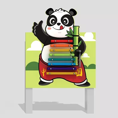 Panda formet perkussion