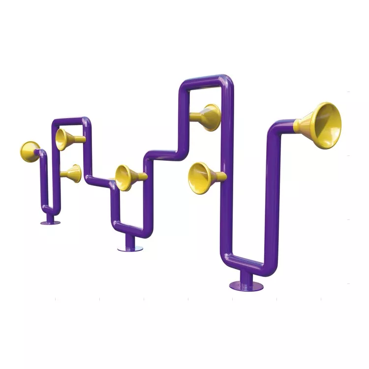 Talende rør udendørs soniske legeplads